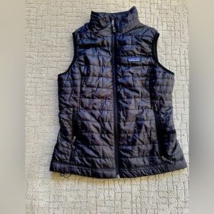 NEW Patagonia Women’s Nano Puff Vest Black Small New With Tags NWT